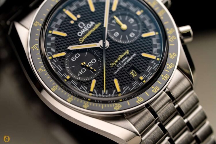 Omega Speedmaster Super Racing quandrante laterale