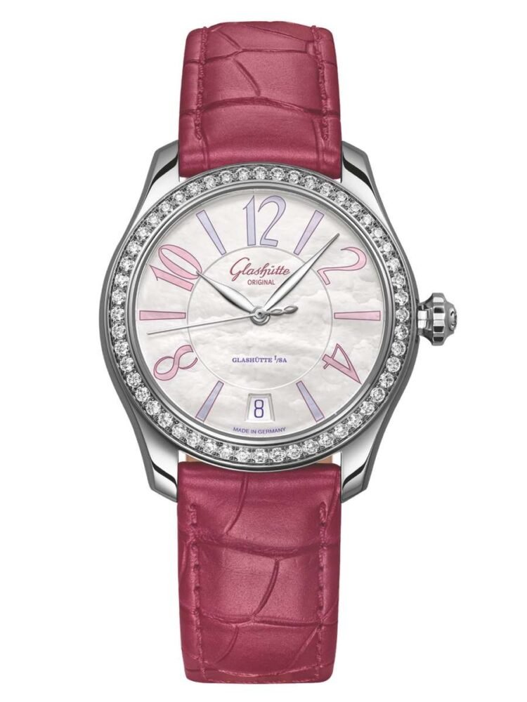 Glashütte Original Lady Serenade San Valentino 2024 vista frontale