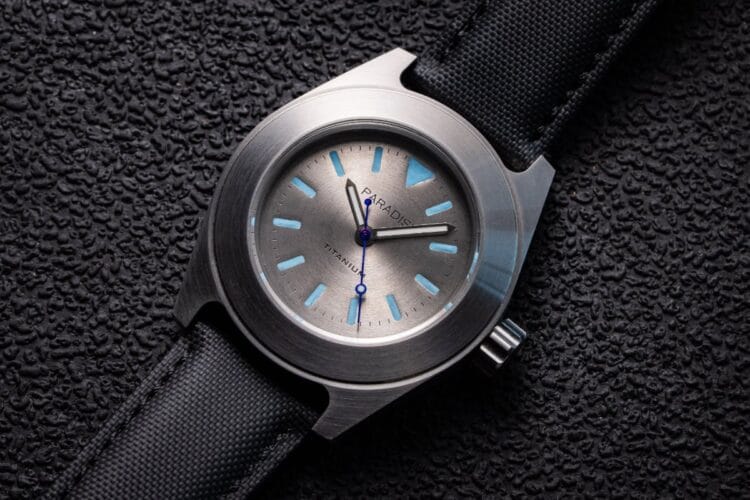 Paradisi RP 02 Quadrante Titanio microbrand orologi italiano Paradisi Watches