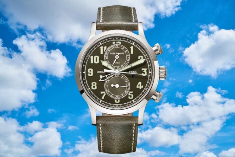 Patek Philippe Calatrava Pilot Travel Time Chronograph 5924G