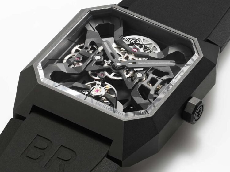 Bell & Ross BR 03 Cyber Ceramic quadrante scheletrato