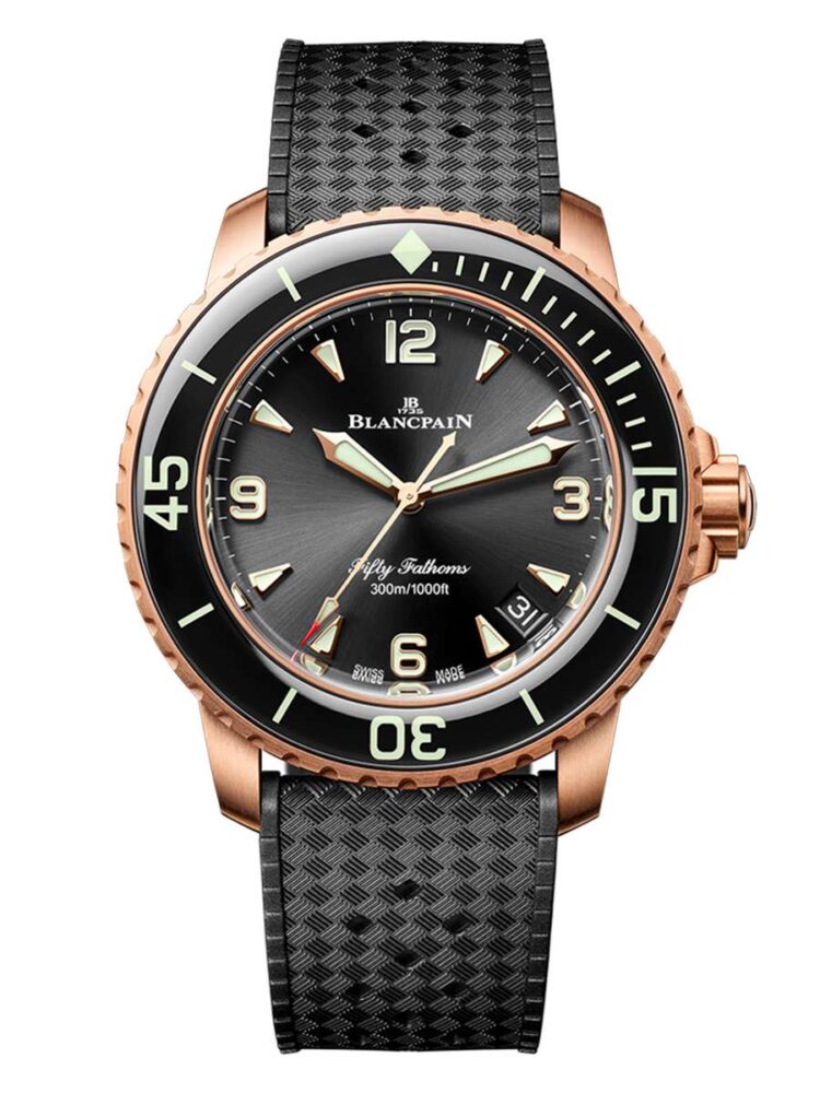 Blancpain Fifty Fathoms 42mm oro rosso