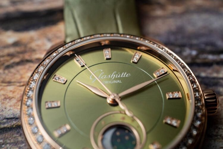 Glashütte Original Serenade Luna lunetta diamanti