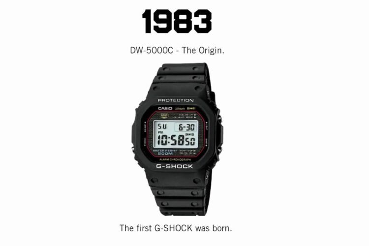 1983 primo casio g-shock