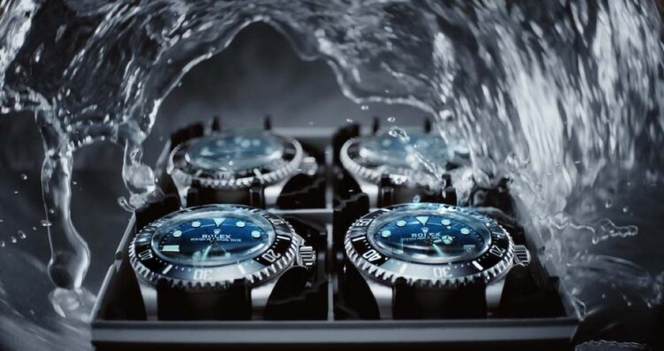 Rolex test impermeabilità camera iperbarica