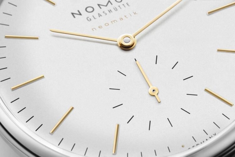 quadrante Nomos Orion Neomatik Doré