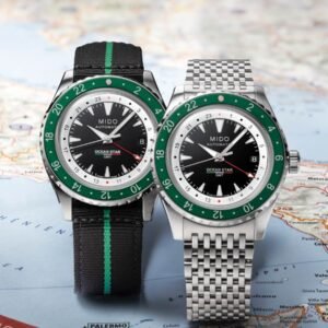Orologio Mido Ocean Star GMT Limited Edition con cinturino stoffa e bracciale