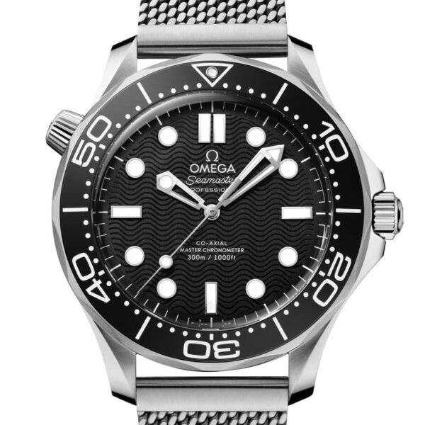 Omega Seamaster Diver 300M 2024 quadrante alluminio nero caratteristiche tecniche e prezzo