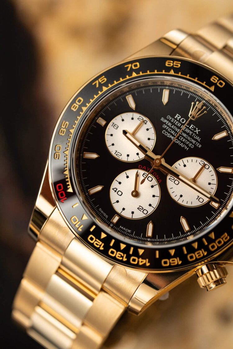 Rolex Daytona Le Mans oro giallo 126528LN quadrante Paul Newman