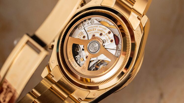 Movimento calibro 4132 decorazioni Rolex Côtes de Genève