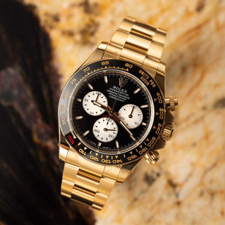 cassa e bracciale Rolex Le Mans oro giallo