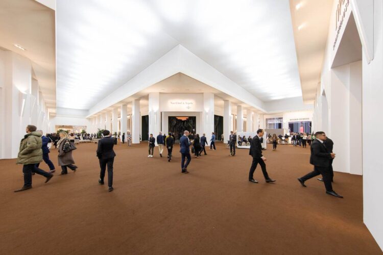 Ambiente al salone internazionale dell'Alta Orologeria Watches and Wonders