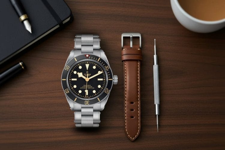 Migliori Orologi da Uomo 2026 | Guida Completa per Ogni Budget Guida migliori orologi uomo 2026 con Tudor Black Bay, cinturini intercambiabili e strumenti orologiaio