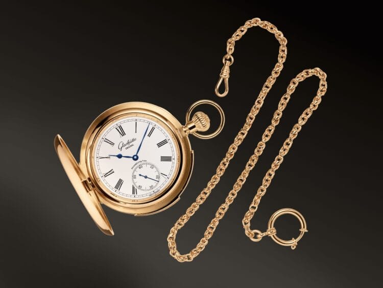 Glashütte Original Pocket Watch No. 1 Il Pocket Watch No. 1 di Glashütte Original orologio da tasca in oro rosa con ripetizione quarti