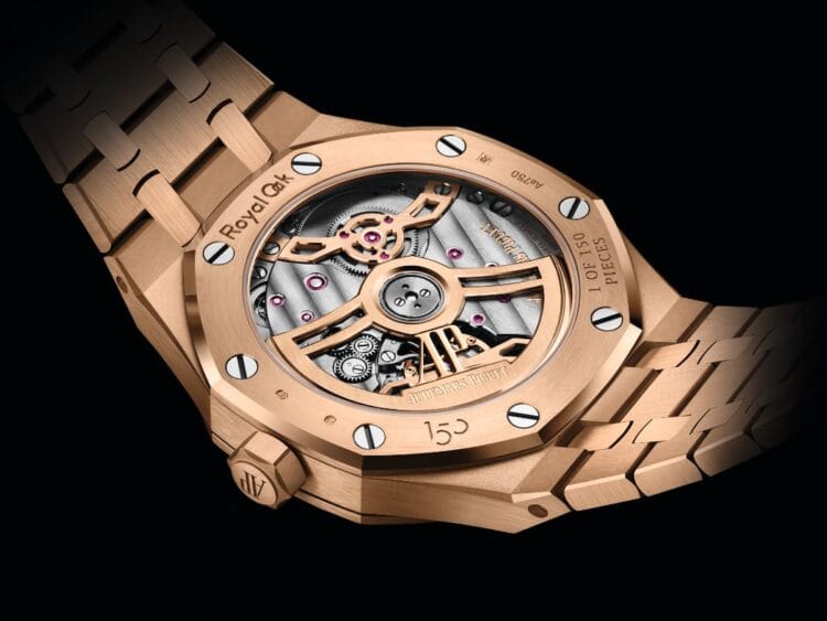 AP Royal Oak calendario perpetuo edizione limitata 150 anni 38mm oro rosa