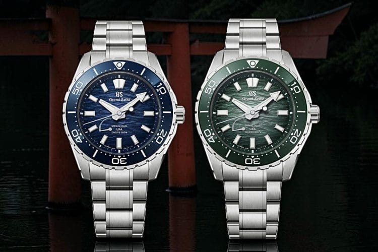 Grand Seiko Ushio 300 Diver Grand Seiko Spring Drive UFA Ushio 300 Diver in titanio, il subacqueo più preciso al mondo con scarto di 20 secondi all'anno.