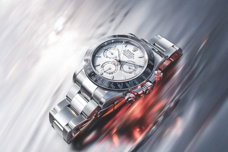 Rolex Daytona 2026 Oystersteel e platino – Watches & Wonders 2026 Rolex Daytona 2026 in Oystersteel e platino, uno dei modelli sportivi più cercati sul mercato CPO.