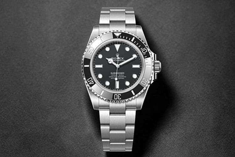 Rolex Submariner referenza 124060 Rolex Submariner senza data referenza 124060, cassa Oyster da 41 mm e lunetta Cerachrom nera.