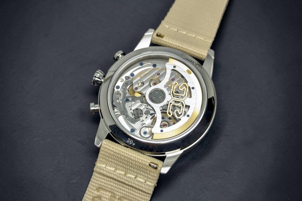 Glashütte Original Calibro 37-24 - vista dal fondello Calibro 37-24 di Glashütte Original visto dal fondello