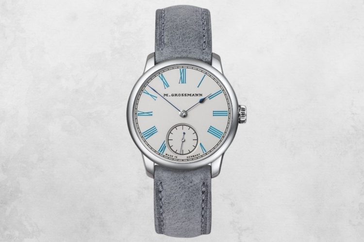 Moritz Grossmann TEFNUT 36 Turquoise Blue Moritz Grossmann TEFNUT 36 Silver-Plated by Friction Turquoise Blue.