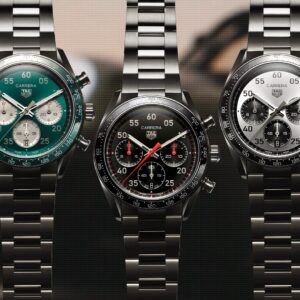 Nuova collezione TAG Heuer Carrera Chronograph Sport 42 mm 2026 nei diversi colori.