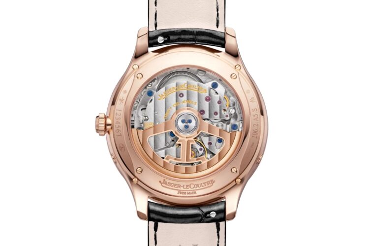Jaeger-LeCoultre Calibro 925 - Master Ultra Thin Moon Calibro 925 Jaeger-LeCoultre con Côtes de Genève e rotore traforato in oro rosa 22 carati.
